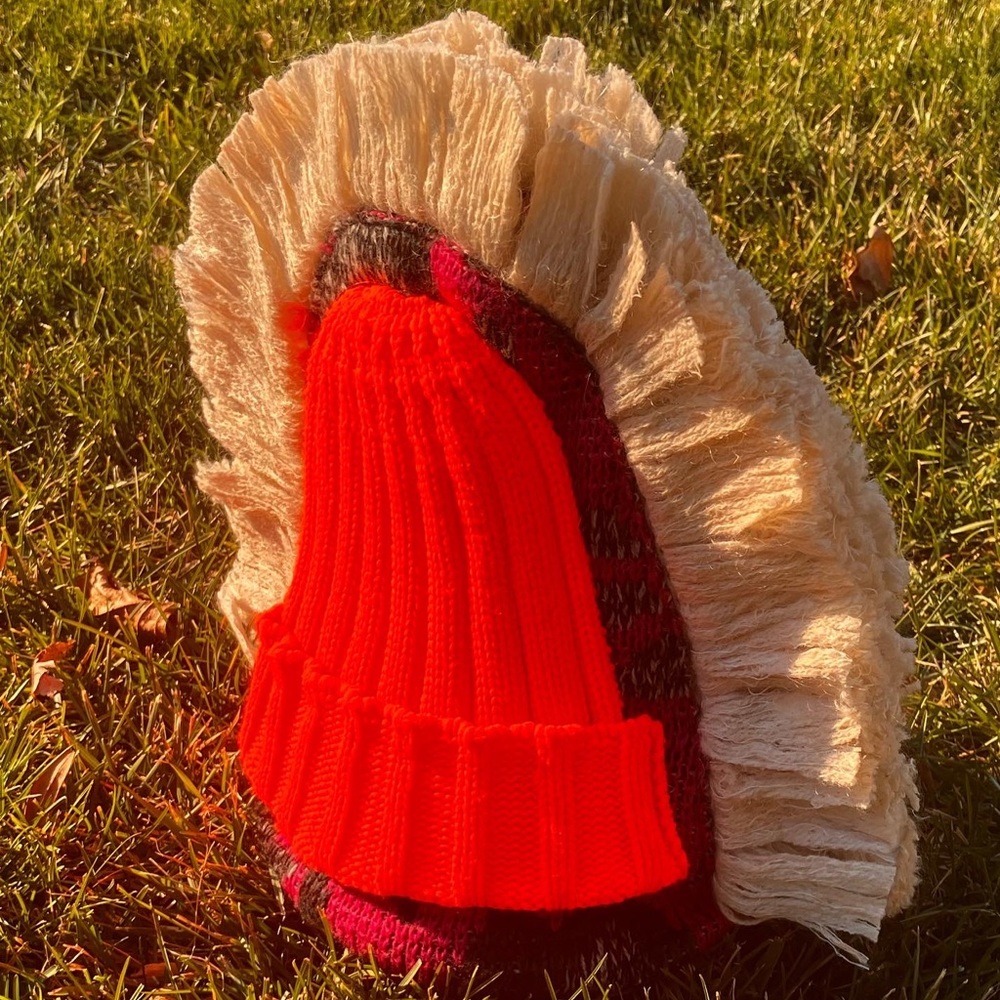 Junya Watanabe Mohawk Multi Beanie